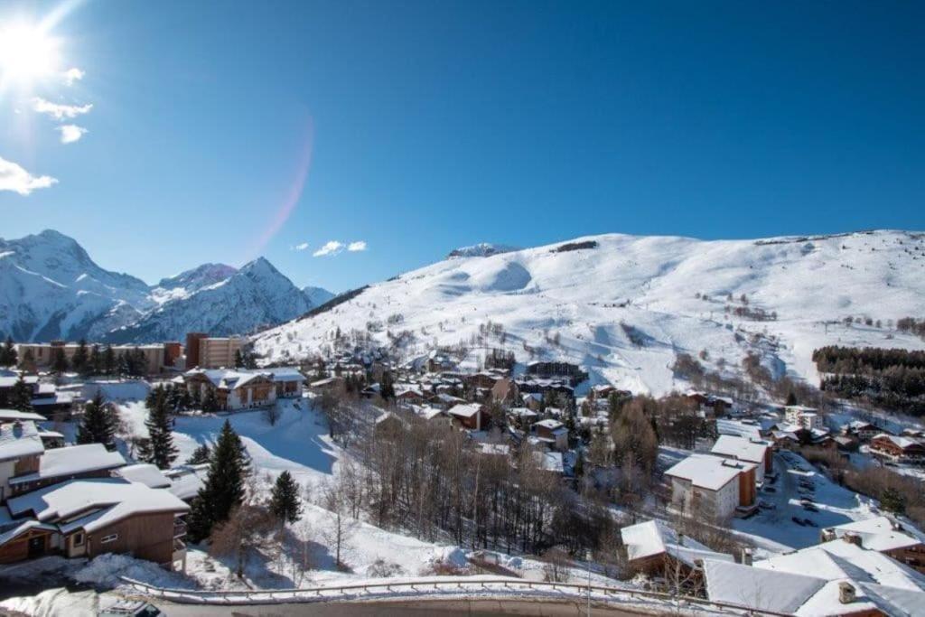Studio Cabine 4 Pers Les2Alpes 21M² Ле дез Альп Экстерьер фото