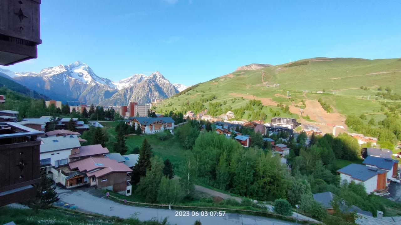 Studio Cabine 4 Pers Les2Alpes 21M² Ле дез Альп Экстерьер фото