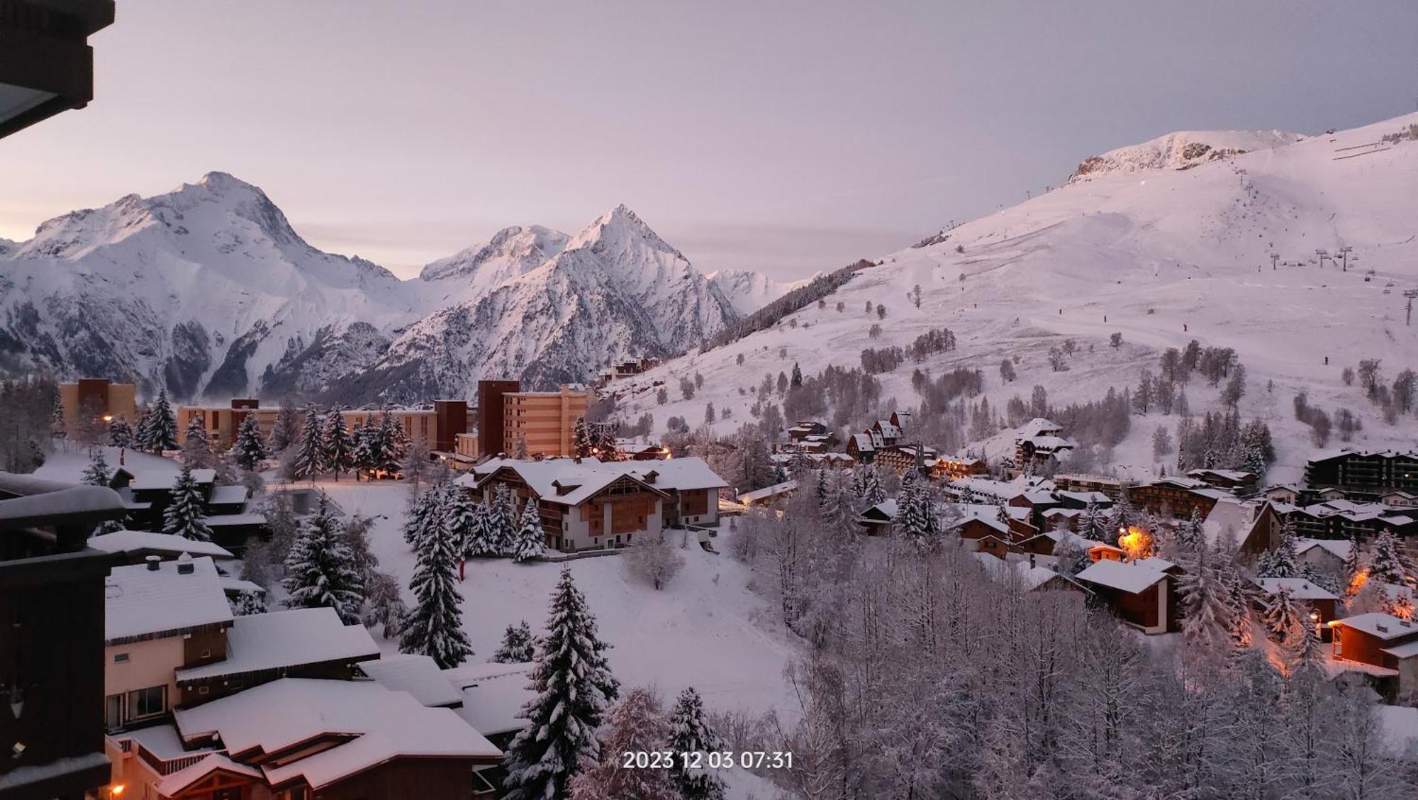 Studio Cabine 4 Pers Les2Alpes 21M² Ле дез Альп Экстерьер фото